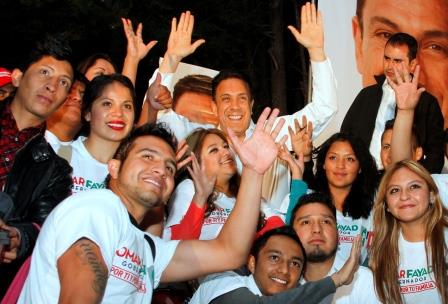 El aspirante al gobierno de Hidalgo convivió con la gente
