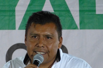 Mariano Torres,  dirigente del Movimiento Independiente Hidalguense