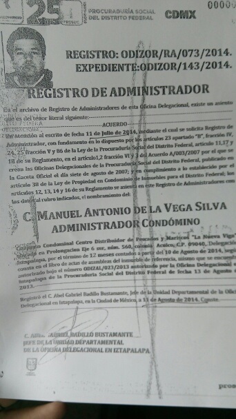 Nombramientos ilegales expedidos en la PROSOC por incondicionales del "Camarón" Hernández Raigosa