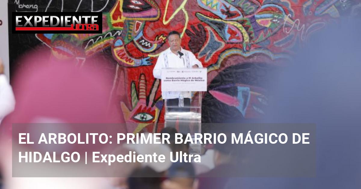 EL ARBOLITO: PRIMER BARRIO MÁGICO DE HIDALGO | Expediente Ultra