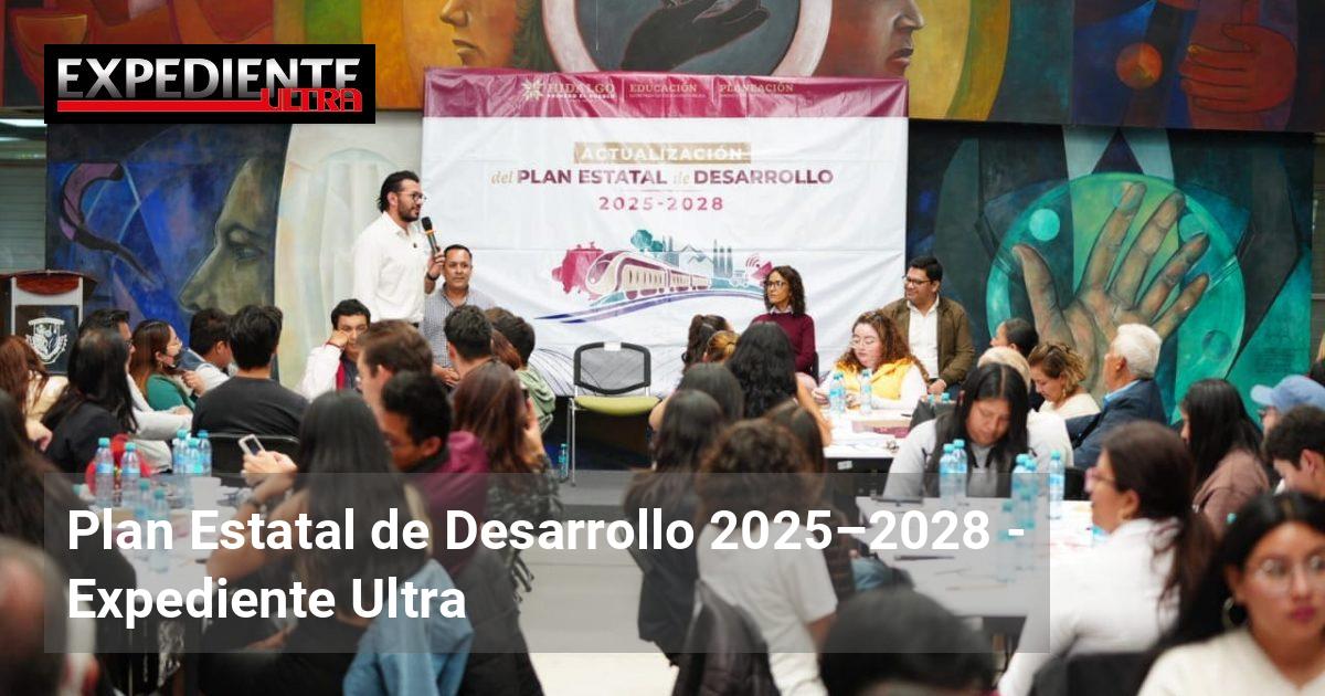 Participación ciudadana fortalece la actualización del Plan Estatal de ...