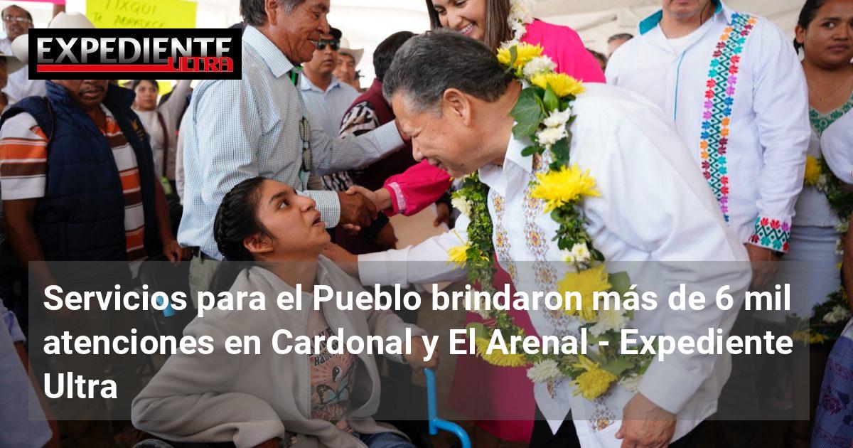 Servicios para el Pueblo brindaron más de 6 mil atenciones en Cardonal ...