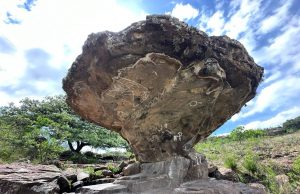 Pinturas rupestres en Tezoquipan, un producto turístico en Hidalgo