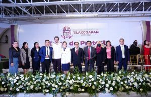 Gobierno estatal impulsa la transformación en Tlaxcoapan, durante toma de protesta de su alcaldesa