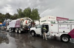 Como medida preventiva, SIPDUS envía maquinaria a la región Tula