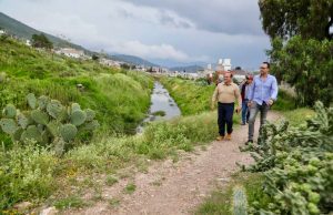 Se realiza recorrido por drenes pluviales