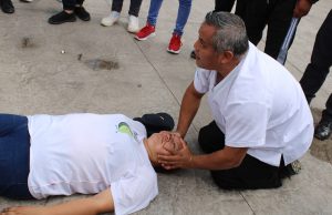 Elementos de la PIBEH reciben capacitación en primeros auxilios