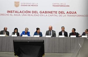 Hidalgo participa en la instalación del Gabinete del Agua en la CDMX