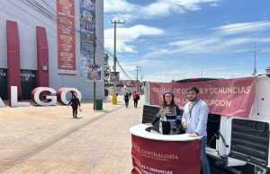 Instalan módulo de quejas y denuncias contra la corrupción en la Feria de San Francisco Pachuca, Hidalgo 2024