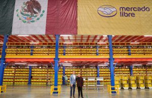 Arriba a Hidalgo centro de distribución de Mercado Libre