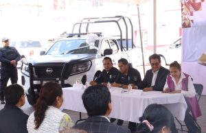 Entregan vehículos a policía municipal de Tlaxcoapan