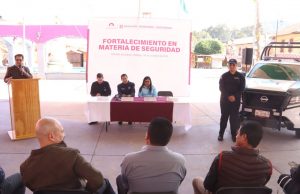 Fortalecen policía de Omitlán con entrega de Patrullas