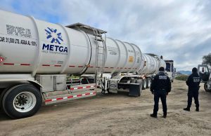 Asegura SSPH pipas con 62 mil litros de hidrocarburo