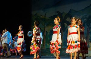 Presentó Ballet del Estado de Hidalgo, función de gala en la Feria de San Francisco