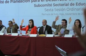 Realizan Sexta Sesión Ordinaria del Subcomité Sectorial de Educación del COPLADEHI