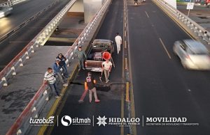 Mantenimiento al carril confinado del Tuzobús, refuerza seguridad y eficiencia