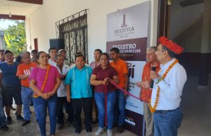Inauguración de extensión del Registro del Estado Familiar en Coacuilco