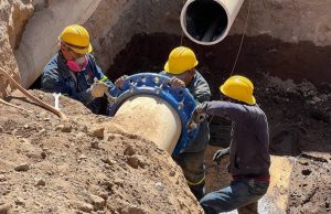 Concluyen maniobras de rehabilitación en el tramo número 11 del acueducto Téllez