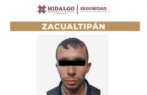 SSPH detiene a presunto narcomenudista en Zacualtipán
