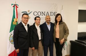 Reconoce director de la CONADE esfuerzo de Hidalgo por fomentar la vida saludable a través del deporte