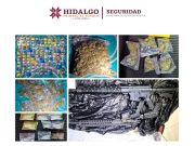 Incauta SSPH droga y armas durante operativo en Pachuca