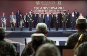 Conmemoran el 156 Aniversario del Estado de Hidalgo