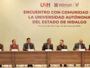 Dialoga Julio Menchaca con autoridades universitarias