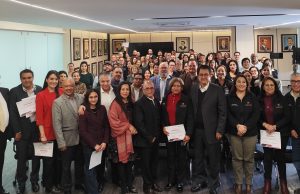 Entregan constancias de capacitación a la Segobh