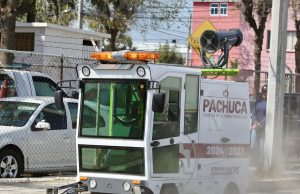 Barredoras eléctricas refuerzan faenas por la transformación