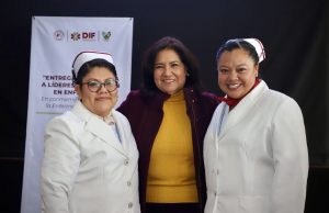 Edda Vite celebra y reconoce a las y los enfermeros del DIF Hidalgo