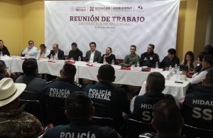 Llega el Gabinete de Seguridad a Tulancingo