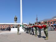 Con honor y compromiso, Hidalgo conmemora el Día de la Bandera