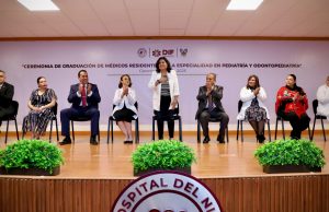 Celebra Edda Vite la formación y aportación de especialistas para la salud pediátrica mexicana