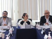 La Secretaria de Salud, Vanesa Escalante Arroyo, se reúne con Raúl Peña Viveros para mejorar el abasto de insumos de salud en la entidad de Hidalgo