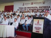 Delegados de Huejutla asumen oficialmente sus cargos para el año 2025