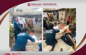 Policía Violeta rescata a dos menores de violencia familiar
