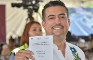 DANIEL ANDRADE PIDE A SHEINBAUM Y SICT REHABILITAR TRAMO HUEJUTLA-TEMPOAL
