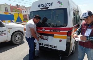 Semot refuerza inspecciones por conductas negativas de operadores de transporte público