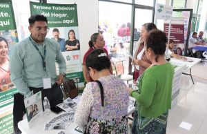 Feria Nacional de Empleo promueve participación de mujeres en el sector laboral