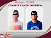 Con inteligencia operativa, SSPH asegura a sujetos tras robo en céntrica joyería de Pachuca