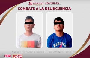 Con inteligencia operativa, SSPH asegura a sujetos tras robo en céntrica joyería de Pachuca