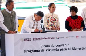 Dan banderazo al programa “Vivienda para el Bienestar” en Hidalgo