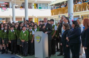 Colegio Nuevo Hidalgo de Pachuca realiza ceremonia de incineración y entrega de bandera