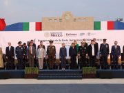 Julio Menchaca participó en la inauguración de la Feria Aeroespacial México 2025