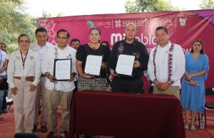 Firman convenio en la Huasteca para fortalecer CECyTEH