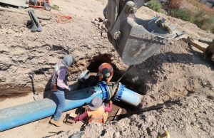 Finaliza sustitución de tubería en línea de agua con más de 26 años de antigüedad y alta presencia de fugas
