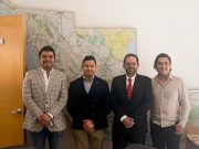 Despacho del Gobernador gestiona proyectos para la presa Endhó