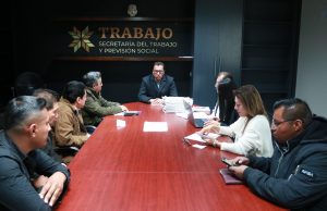 Manifestación de trabajadores de Huehuetla