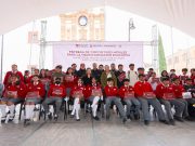 Entrega SEPH tabletas a estudiantes de bachillerato de Zimapán y Tecozautla