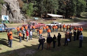 Capacitan a brigadistas para informar a los visitantes del PNCH sobre la prevención de incidentes